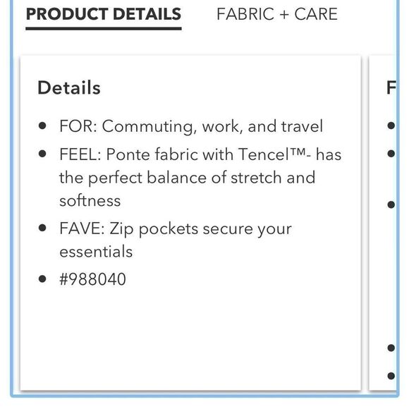 Athleta Eastbound wide leg athletic pants.  Size 2/P - Picture 12 of 12